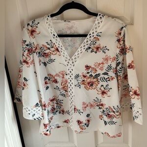 SHEIN, women’s 3/4 length sleeve blouse. Size Large
